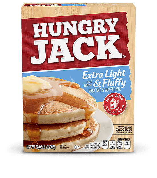 Läs mer om Hungry Jack Extra Light & Fluffy Pancake Mix 907g