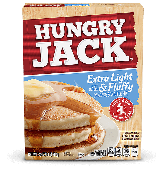 Hungry Jack Extra Light & Fluffy Pancake Mix 907g