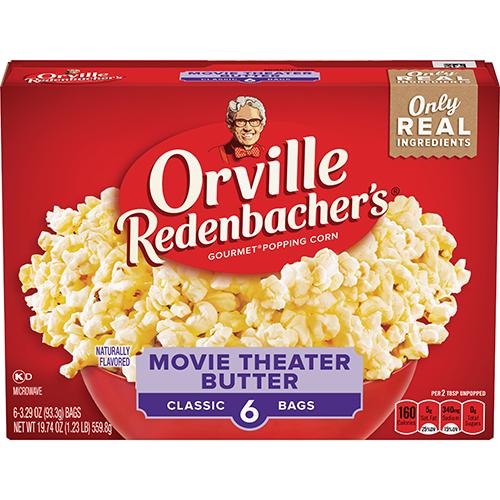 Läs mer om Orville Redenbachers Popcorn Movie Theater Butter 6 Pack