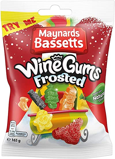 Maynards Bassetts Winegums Frosted 165g