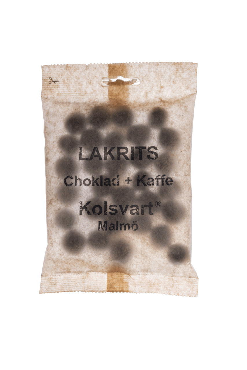 Kolsvart Lakrits - Choklad + Kaffe 120g