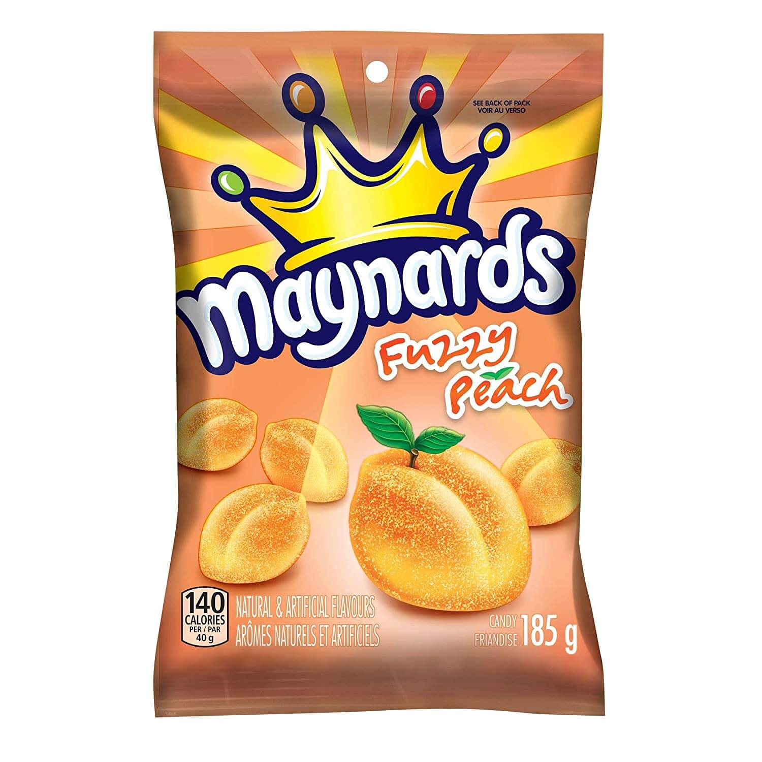 Maynards Fuzzy Peach 185g