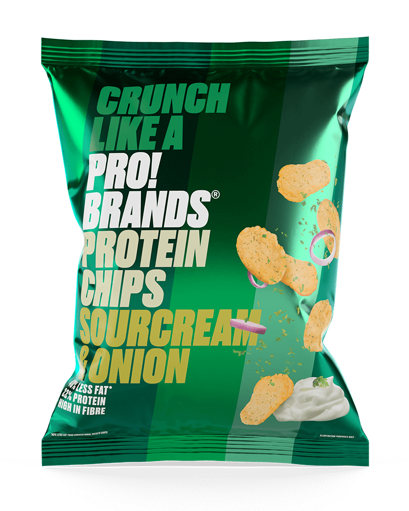 Läs mer om Pro Brands Chips Sour Cream & Onion 50g