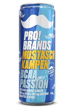 Läs mer om Pro Brands BCAA Mustaschkampen Passion 33cl