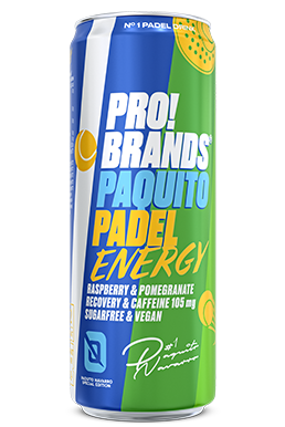 Läs mer om Pro Brands Paquito Padel Energy 33cl