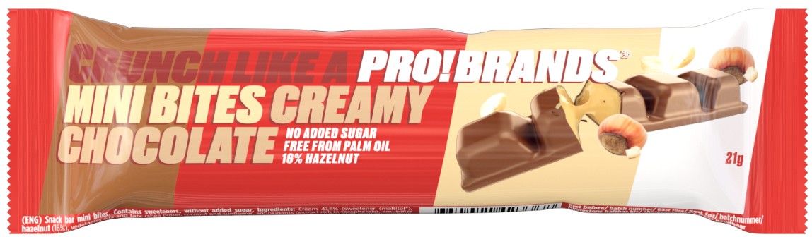Läs mer om Pro Brands Snack Bar Creamy Chocolate 21g