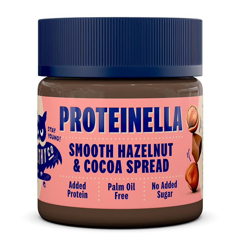 Läs mer om HealthyCo Proteinella Hazelnut & Cocoa 200g
