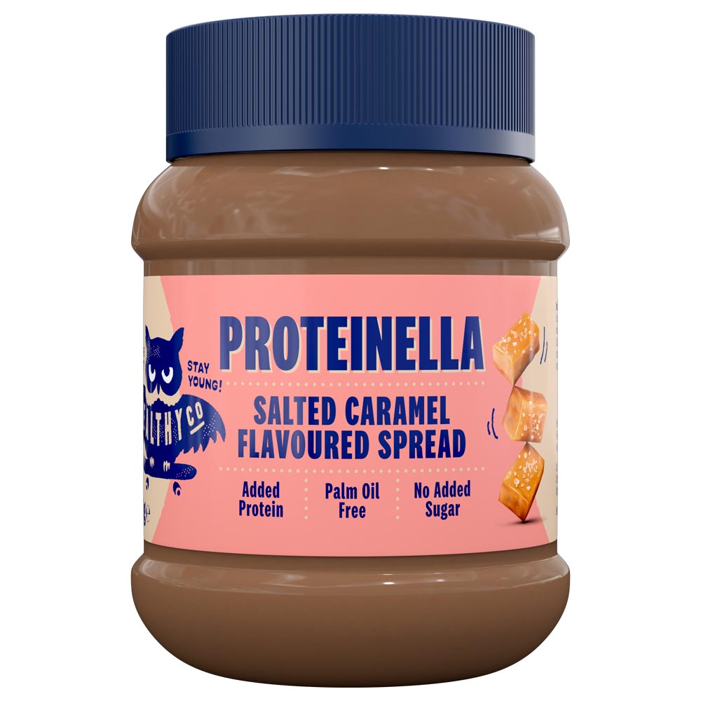 Läs mer om HealthyCo Proteinella Salted Caramel 400g