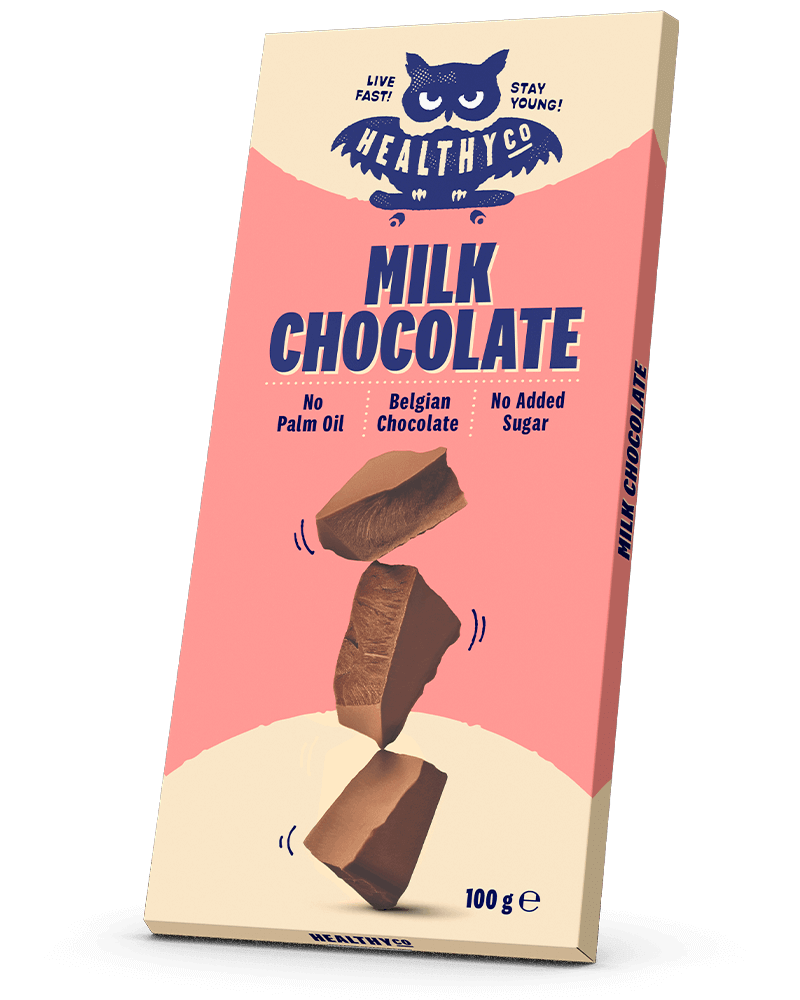 Läs mer om HealthyCo Milk Chocolate 100g