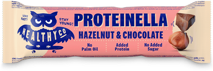 HealthyCo Proteinella Hazelnut & Chocolate Bar 35g