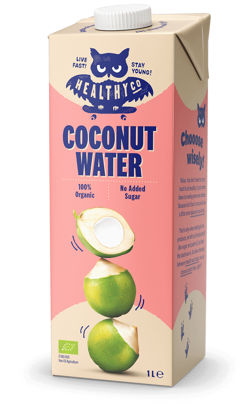 Läs mer om HealthyCo Coconut Water 1L