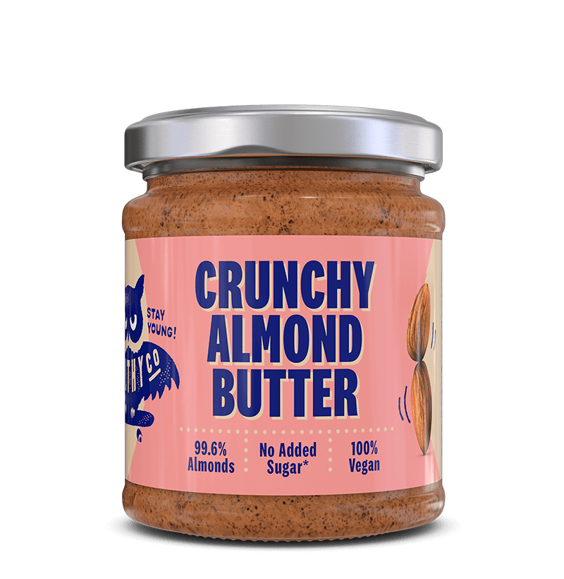 Läs mer om HealthyCo Crunchy Almond Butter 180g