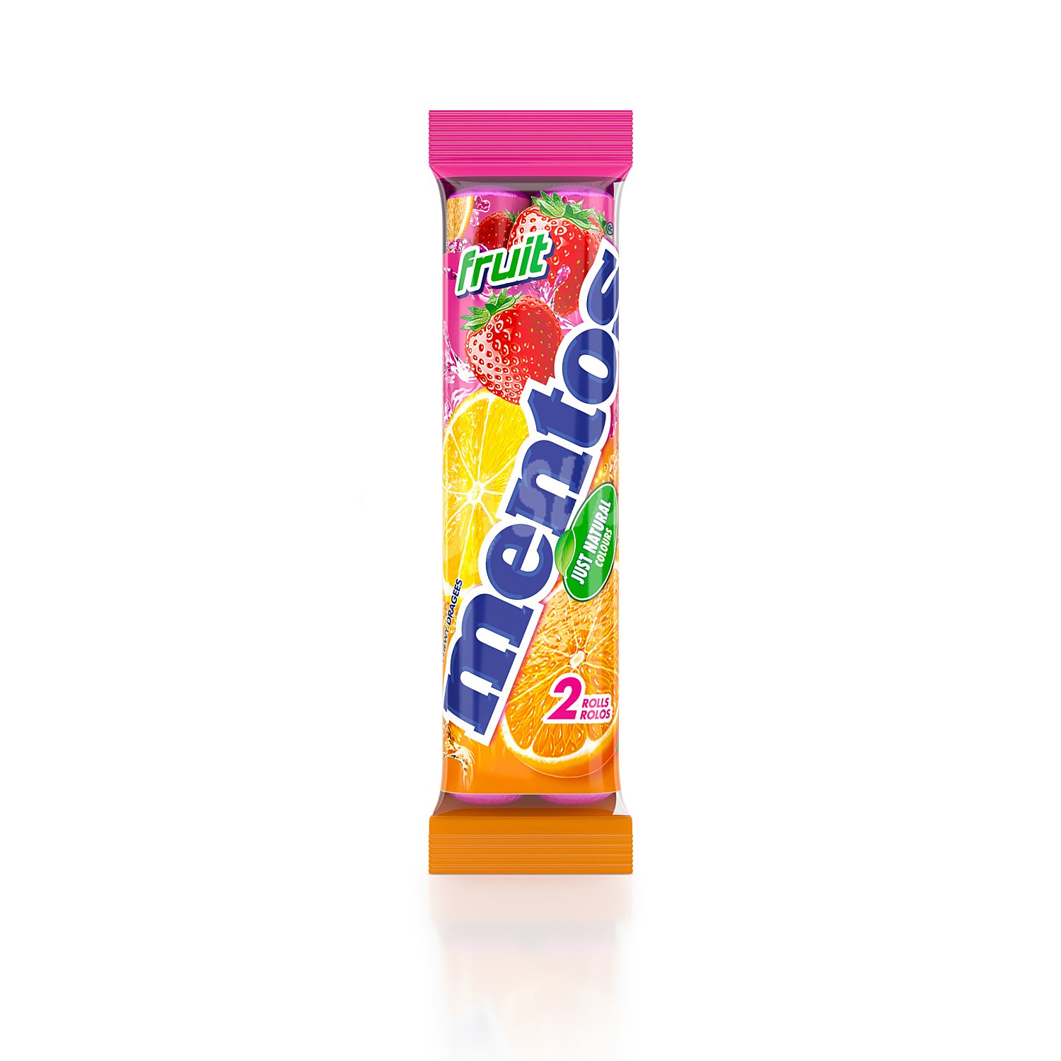Mentos Fruit 2-Pack 76g