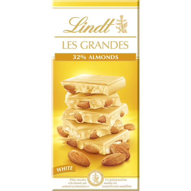 Läs mer om Lindt Les Grandes Vit Mandel 150g