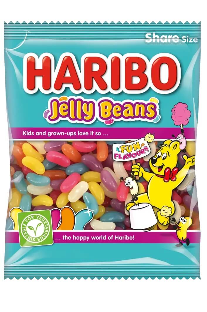 Läs mer om Haribo Jelly Beans 160g
