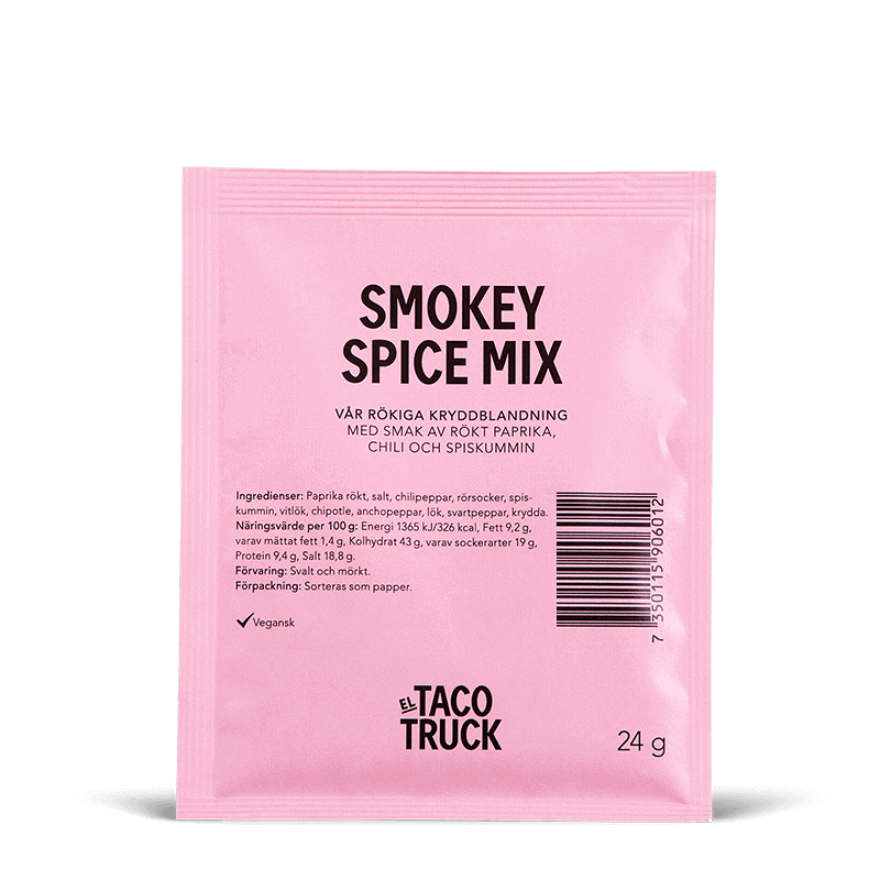 Läs mer om El Taco Truck - Smokey Spice Mix 24g