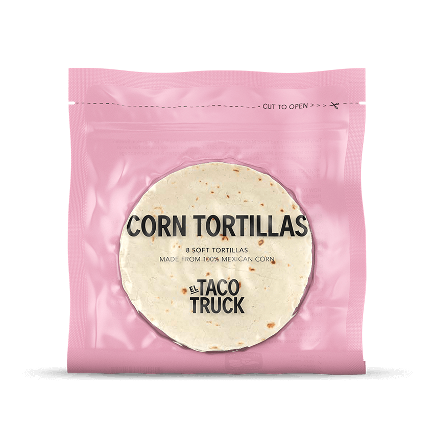 Läs mer om El Taco Truck - Corn Tortillas 195g
