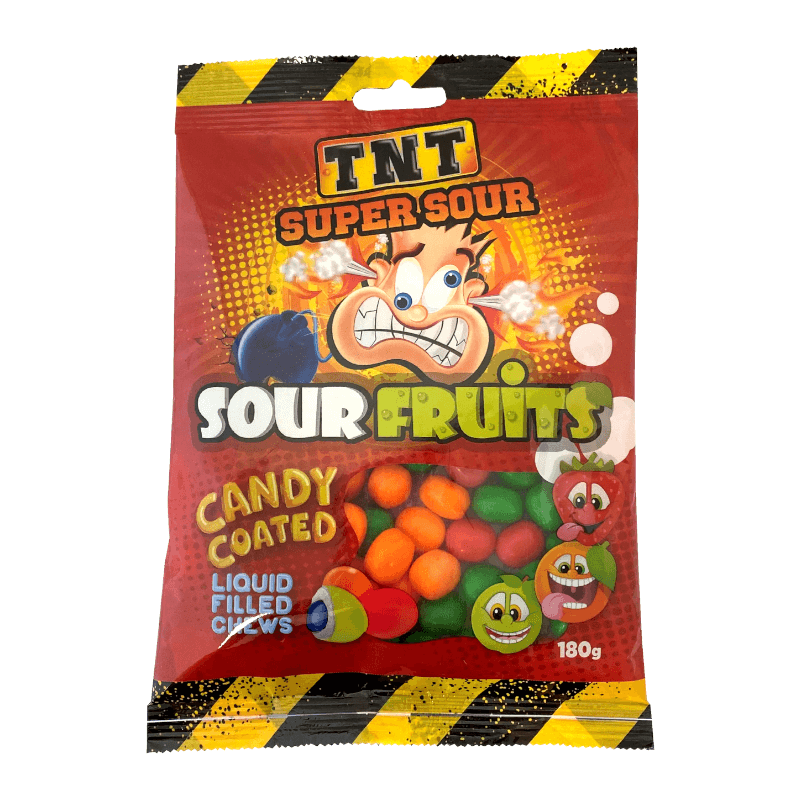 TNT Super Sour Fruits 150g