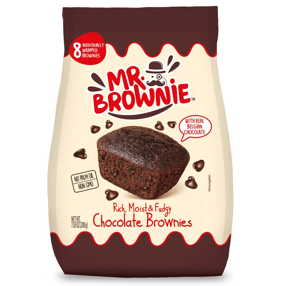 Mr Brownie - Choklad Brownies 200g