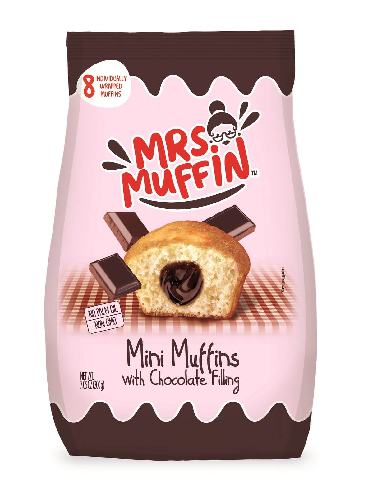 Läs mer om Mrs Muffin - Mini Chokladmuffins 200g