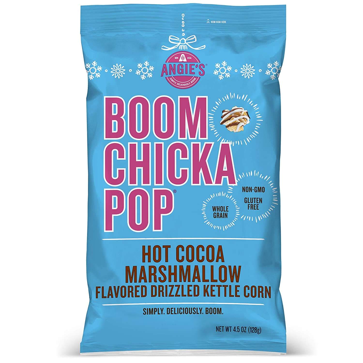 Boom Chicka Drizzled Hot Cocoa Marshmallow Popcorn 128g