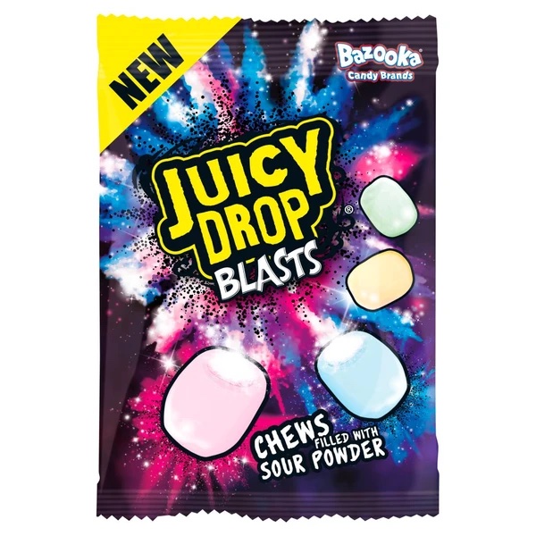 Läs mer om Bazooka Juicy Drop Blasts 120g