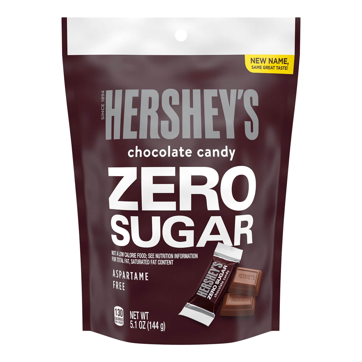 Läs mer om Hersheys Zero Sugar Milk Chocolate 145g