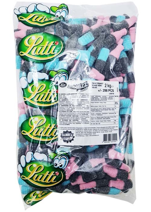 Lutti Bubblizz Liquorizz 2kg