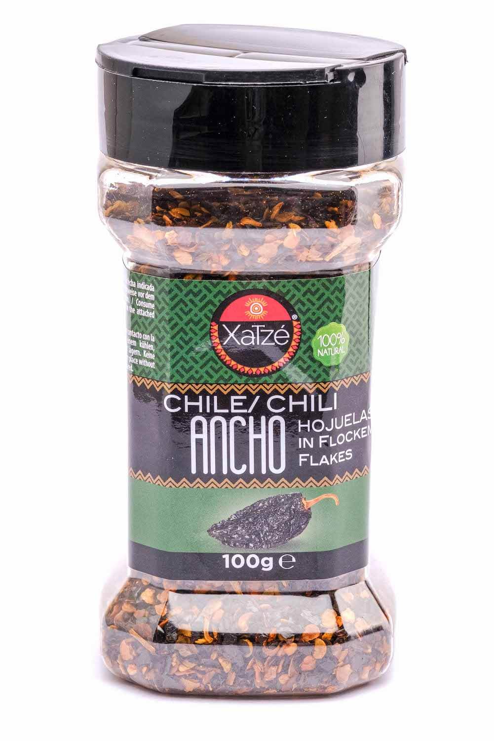 Läs mer om Xatze Chili Ancho Flakes 85g