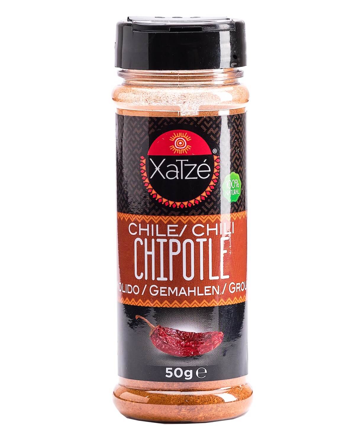 Läs mer om Xatze Chilipulver - Chipotle 50g