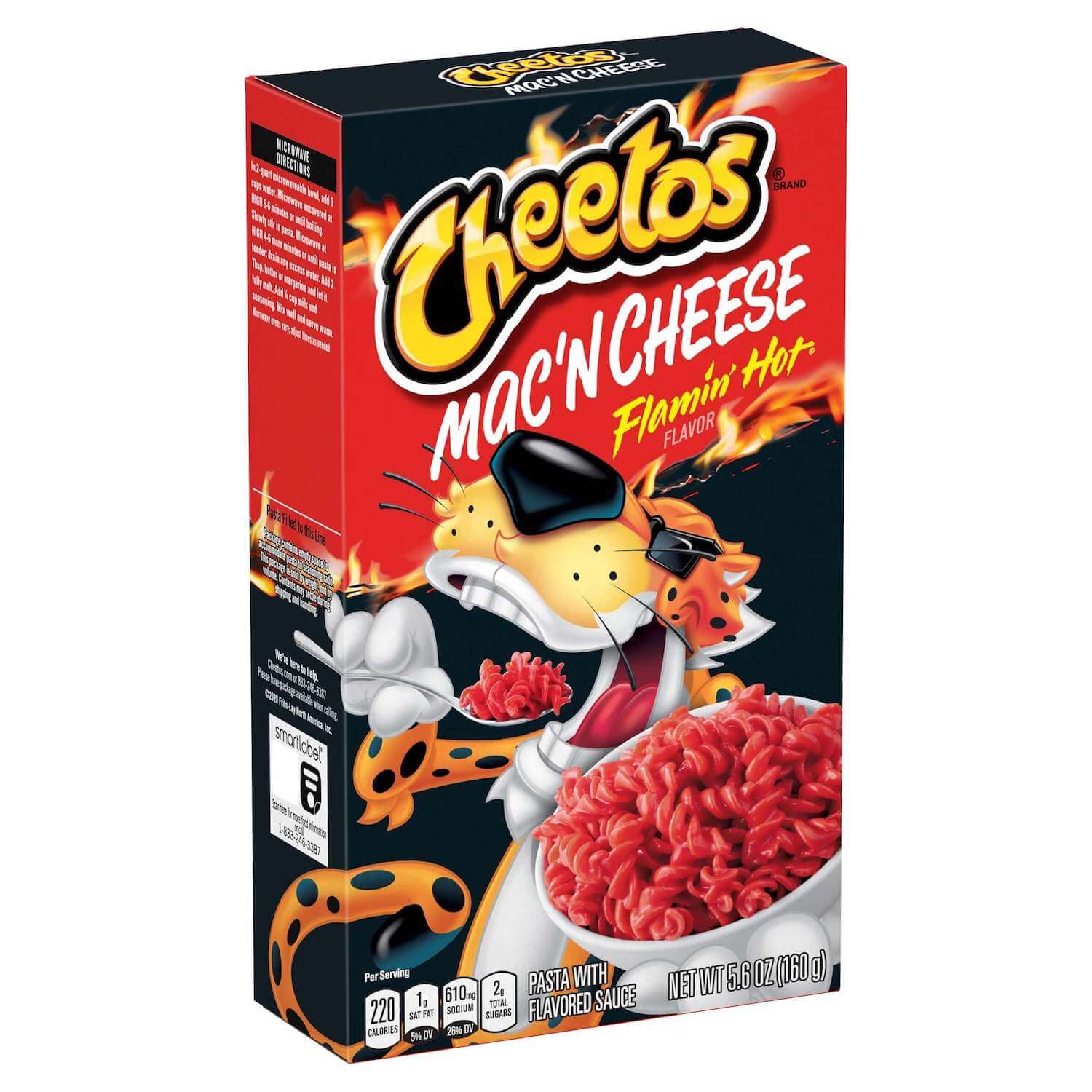 Läs mer om Cheetos Mac N Cheese - Flamin Hot 160g