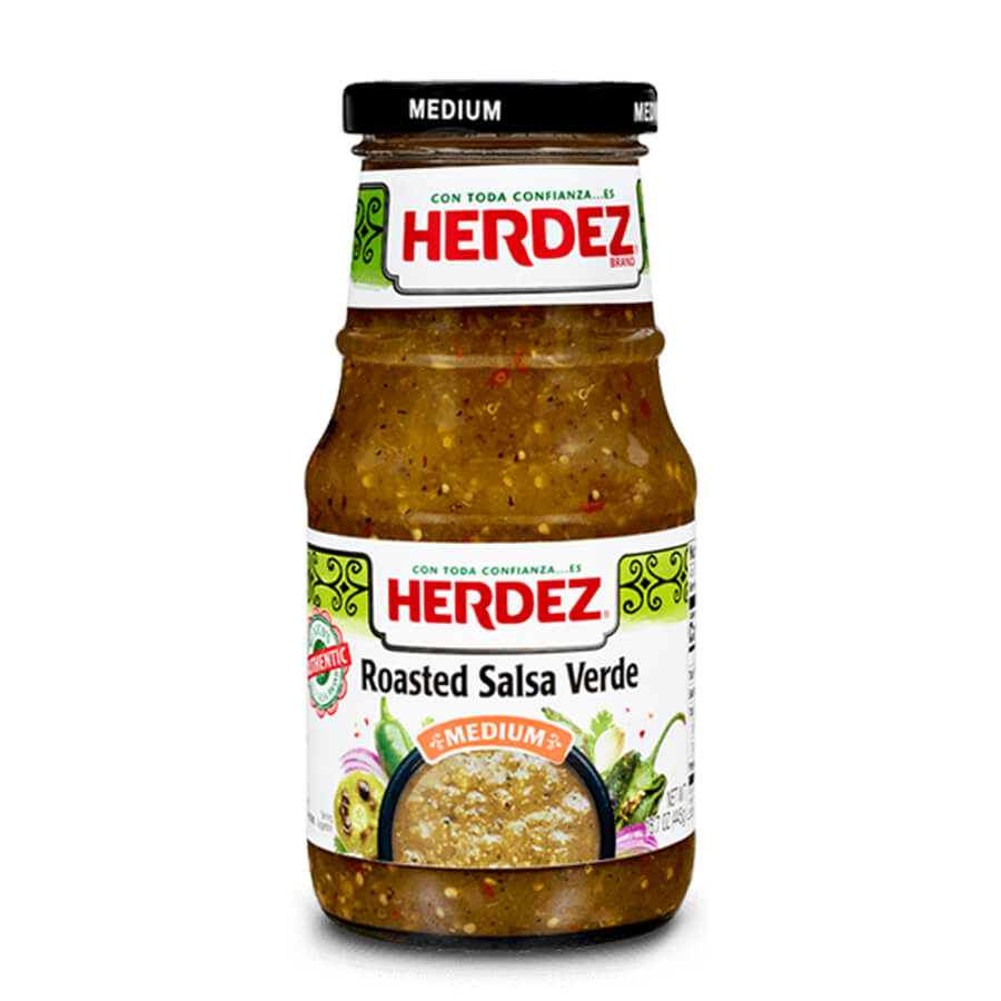 Läs mer om Herdez Roasted Salsa Verde Medium 445g