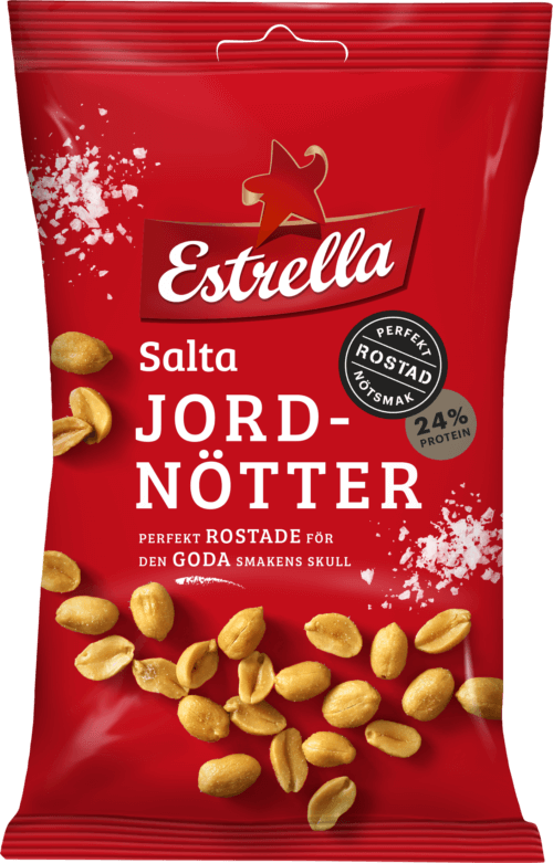 Estrella Salta Jordnötter 160g