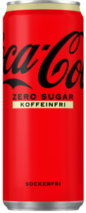 Coca-Cola Zero Koffeinfri 33cl