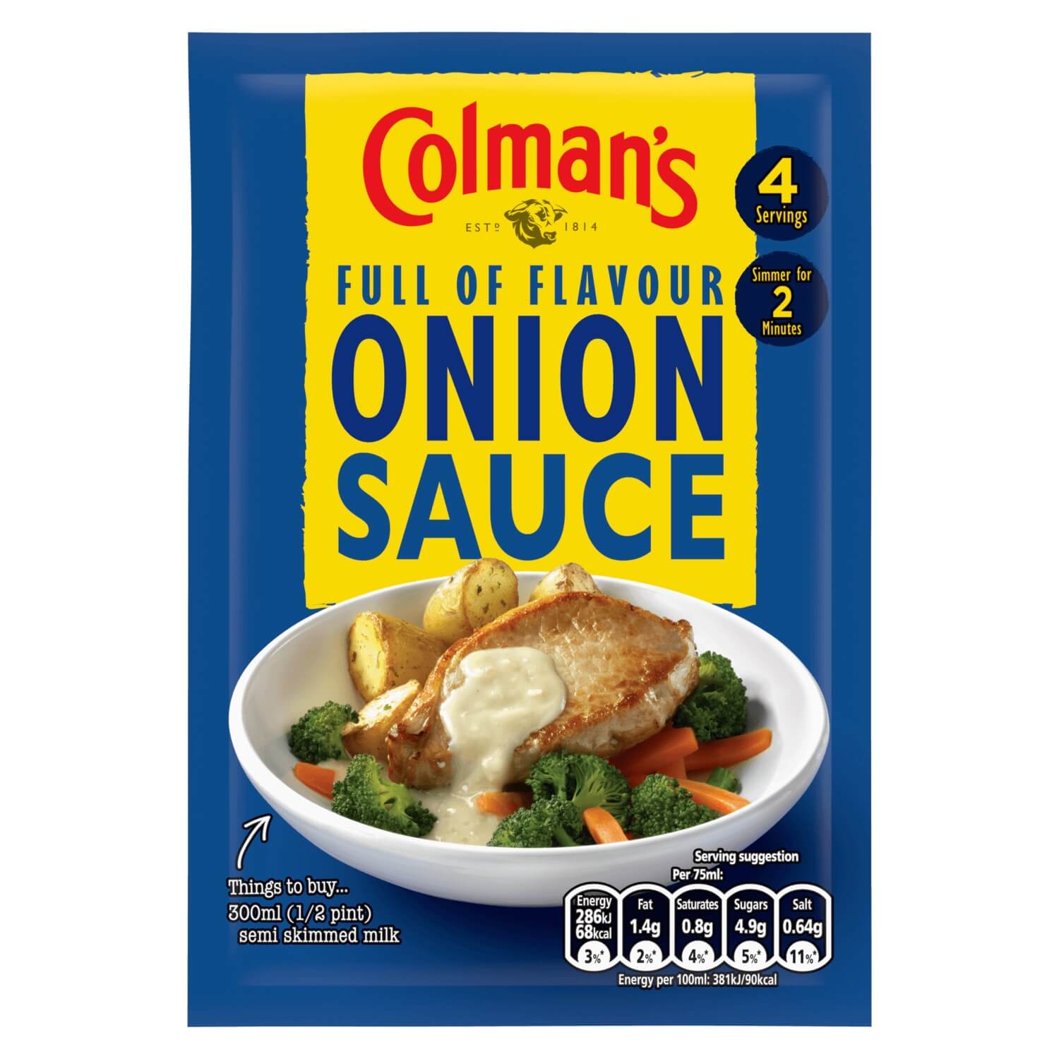Läs mer om Colmans Onion Sauce Mix 35g