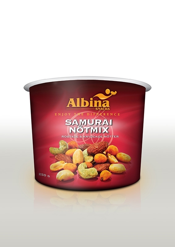 Albina Samurai Nötmix 270g