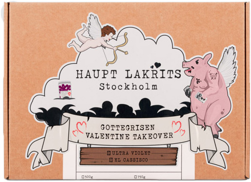 Haupt Lakrits Gottegrisen Valentine Takeover presentbox