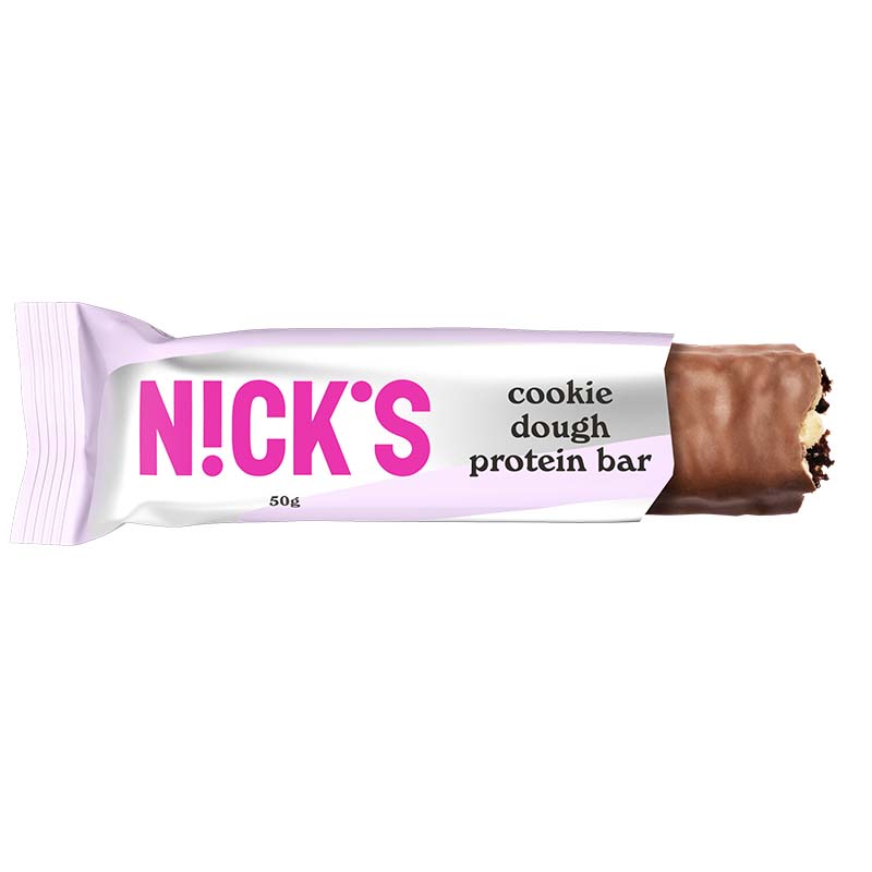 Läs mer om Nicks Protein Bar Cookie Dough 50g