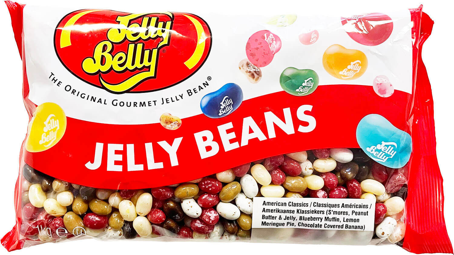 Läs mer om Jelly Belly Beans - American Classics 1kg