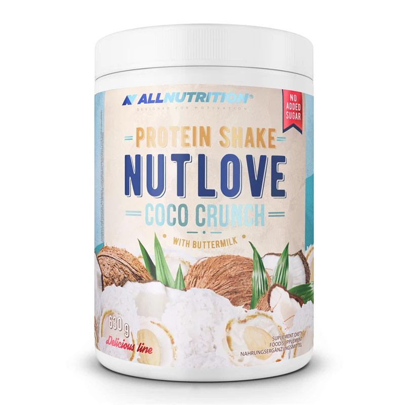 Läs mer om Allnutrition Nutlove Protein Shake Coco Crunch 630g