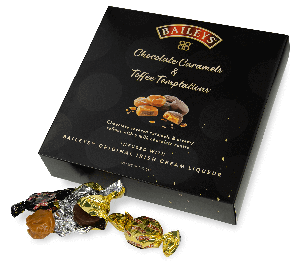 Baileys Chocolate Caramels & Toffee Temptations 200g