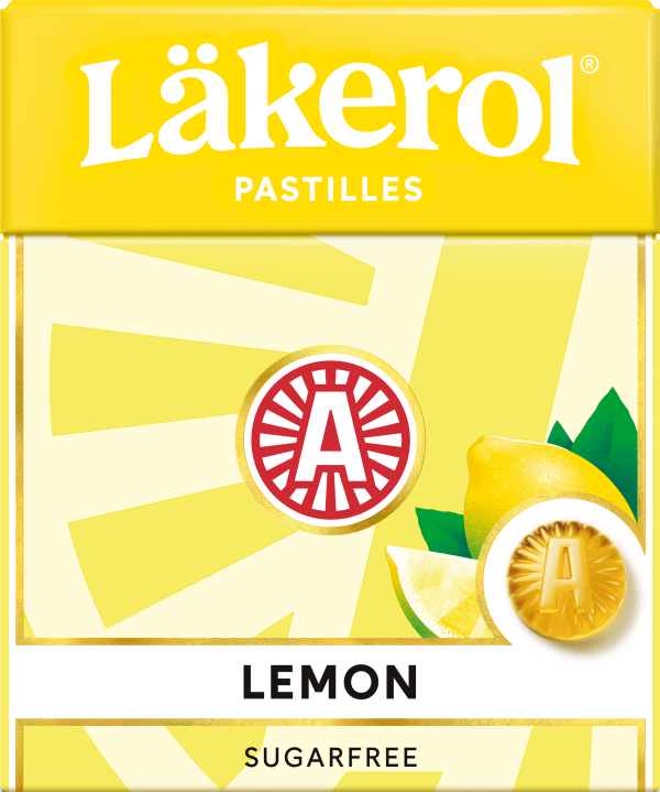 Läs mer om Läkerol Lemon 25g