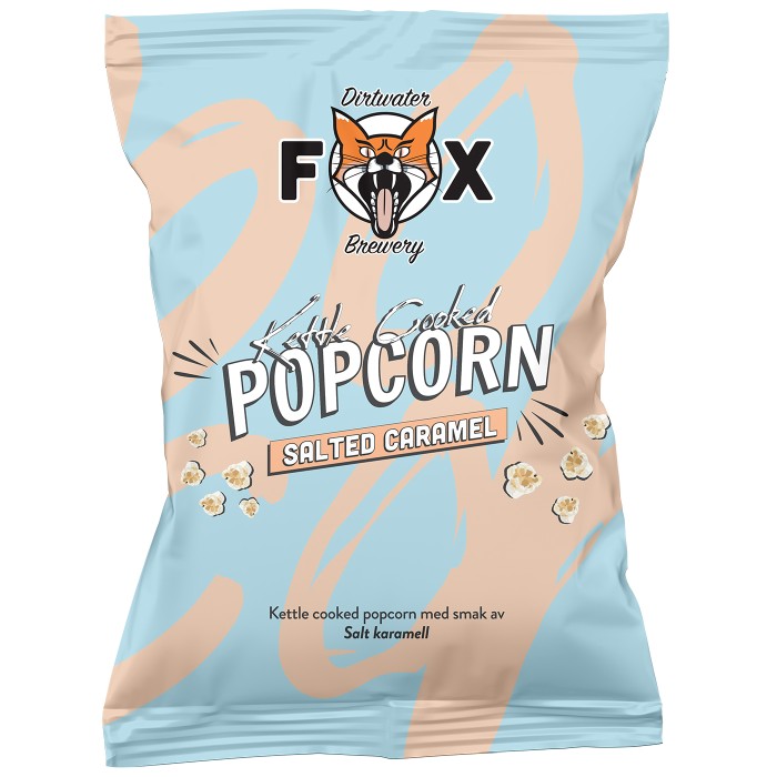 Dirtwater Fox Popcorn Salted Caramel 65g