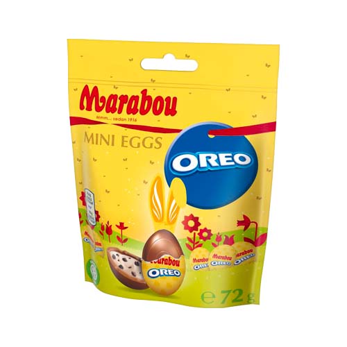 Läs mer om Marabou Oreo Mini Ägg 72g