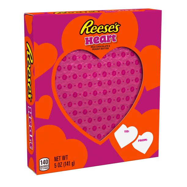 Reeses Heart with Pieces 141g