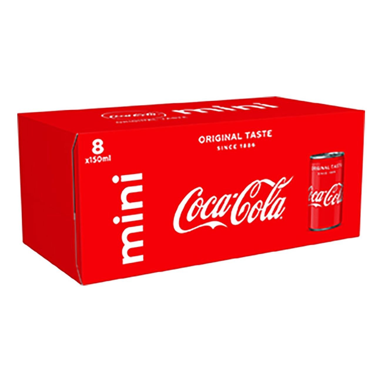 Läs mer om Coca-Cola Mini Burk 15cl 8-Pack