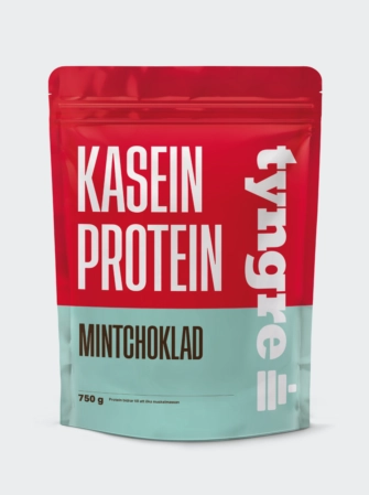 Tyngre Kasein Protein Mintchoklad 750g