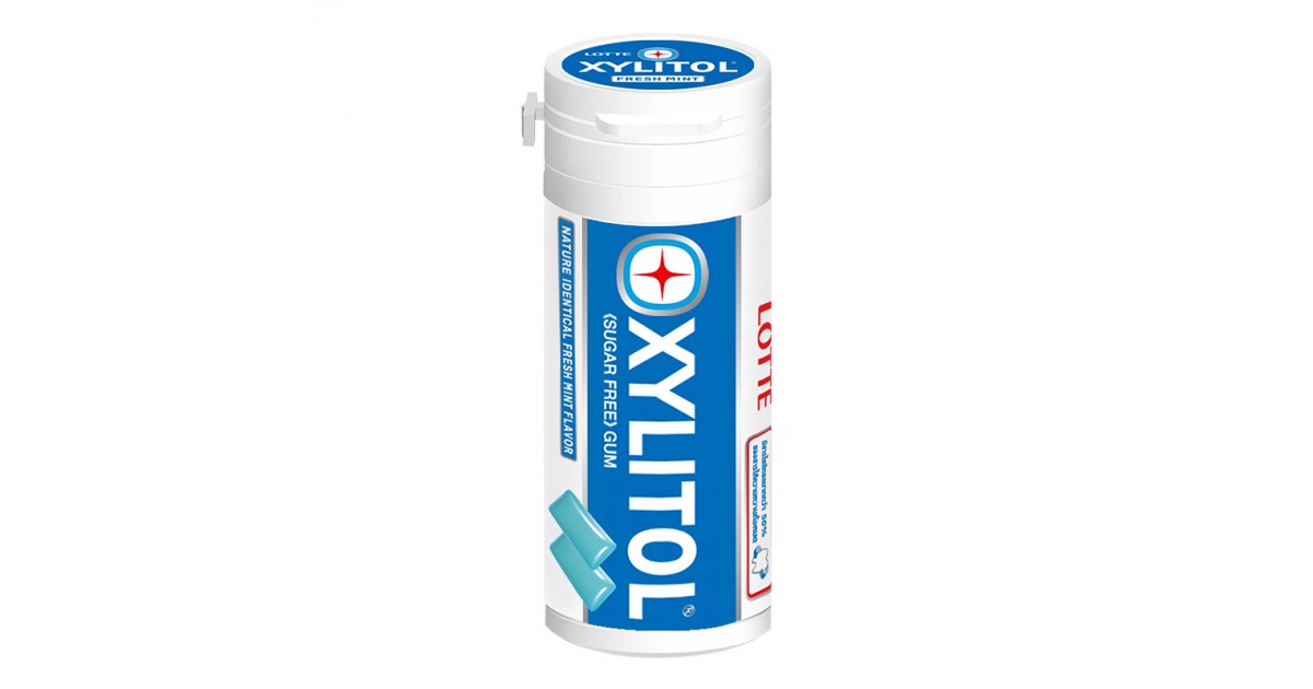 Lotte Xylitol Tuggummi - Fresh Mint 29g