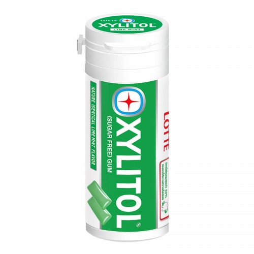 Lotte Xylitol Tuggummi - Lime Mint 29g