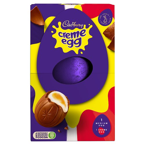 Läs mer om Cadbury Creme Egg Medium 138g
